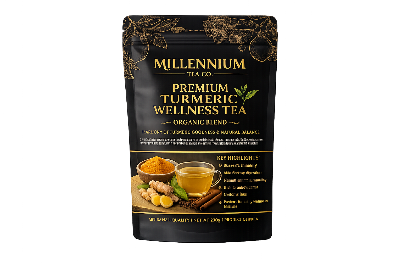 Turmeric Health Wellness Tea